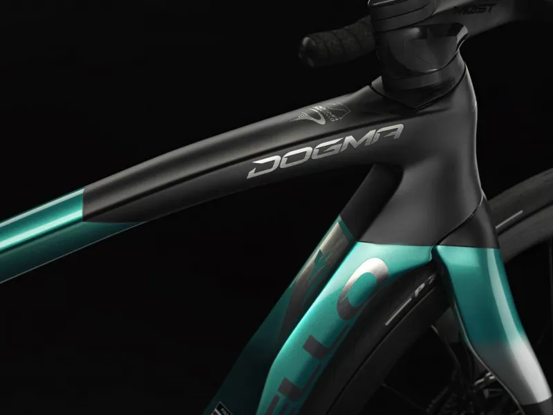  Pinarello Dogma F Disk Road Bike Ultegra Di2 Nebula Green Silver 53cm-1